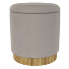 Alya Round Storage Ottoman