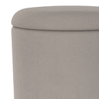 Alya Round Storage Ottoman