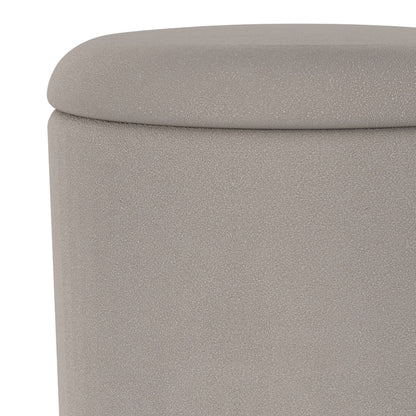 Alya Round Storage Ottoman