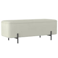 Erzo Storage Ottoman Bench