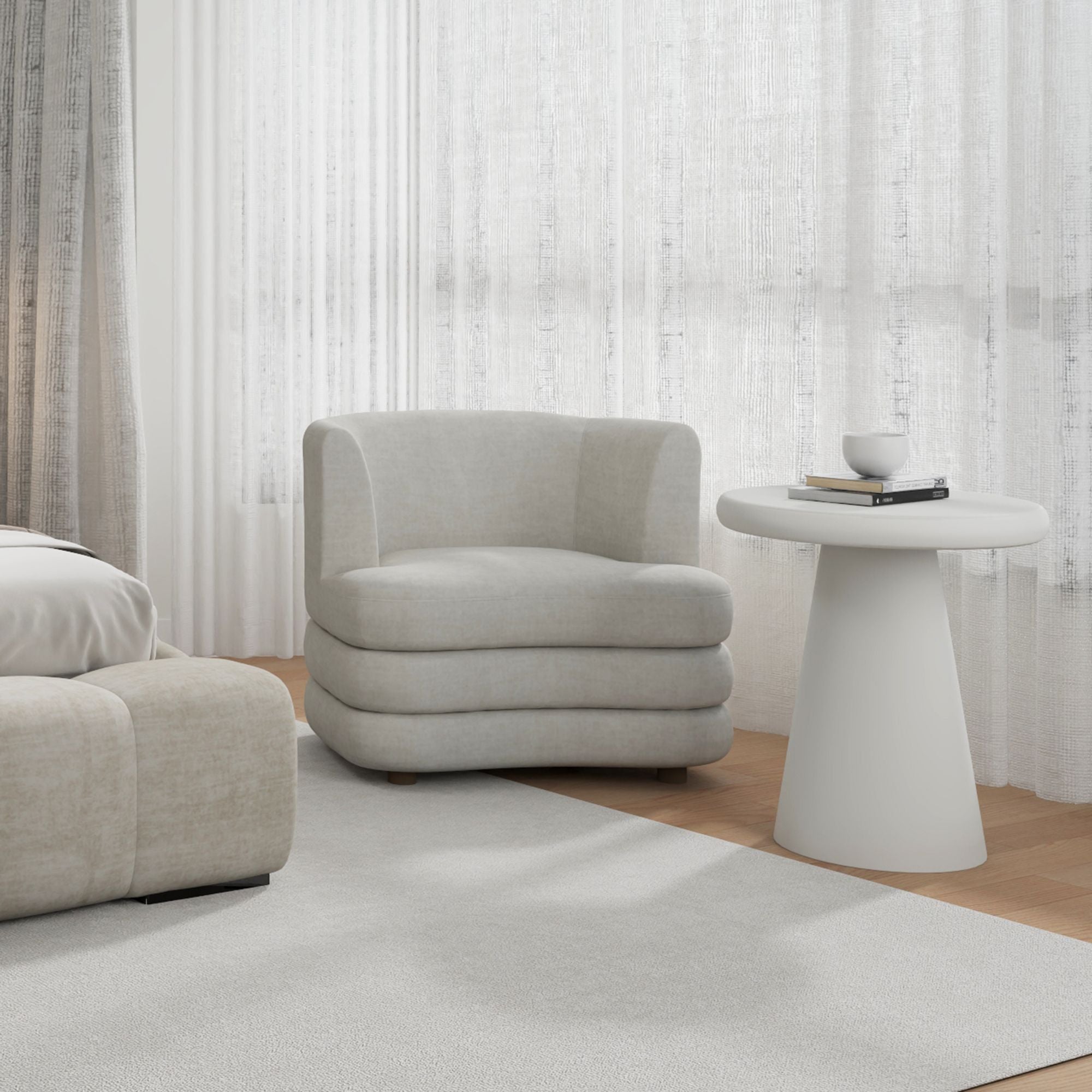 Fauteuil d'appoint Dorian 