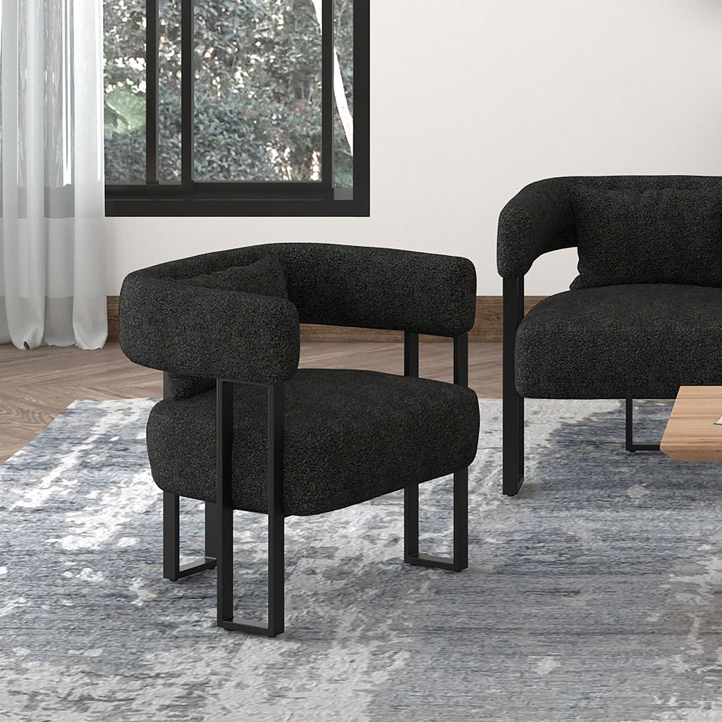 Fauteuil d'appoint écarlate 