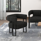 Fauteuil d'appoint écarlate 
