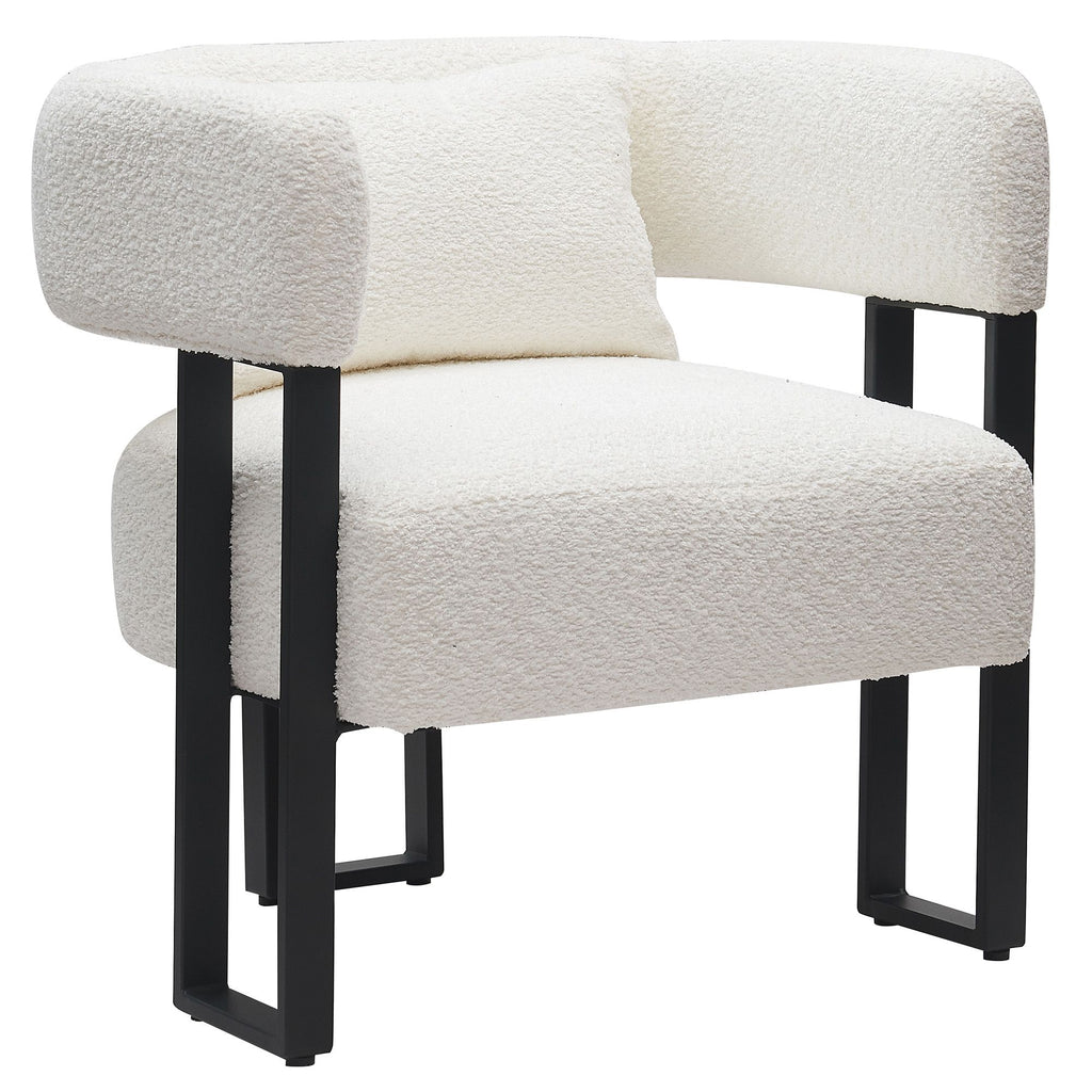 Fauteuil d'appoint écarlate 