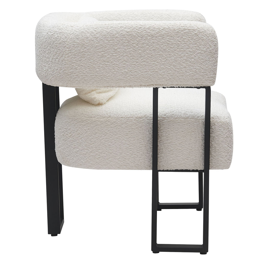 Fauteuil d'appoint écarlate 