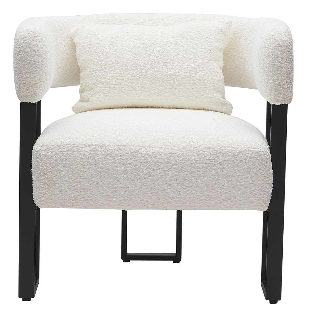 Fauteuil d'appoint écarlate 