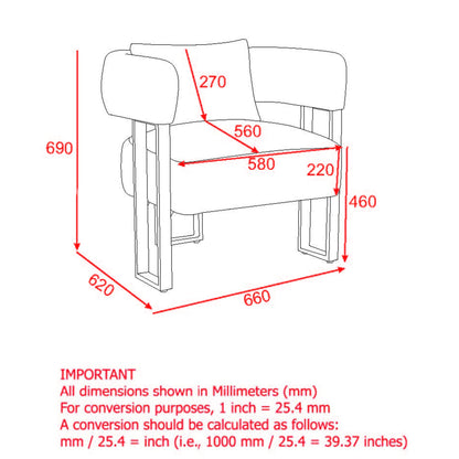Scarlet Accent Chair