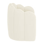 Fauteuil d'appoint Pandora couleur ivoire 