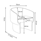Fauteuil d'appoint Sheri 