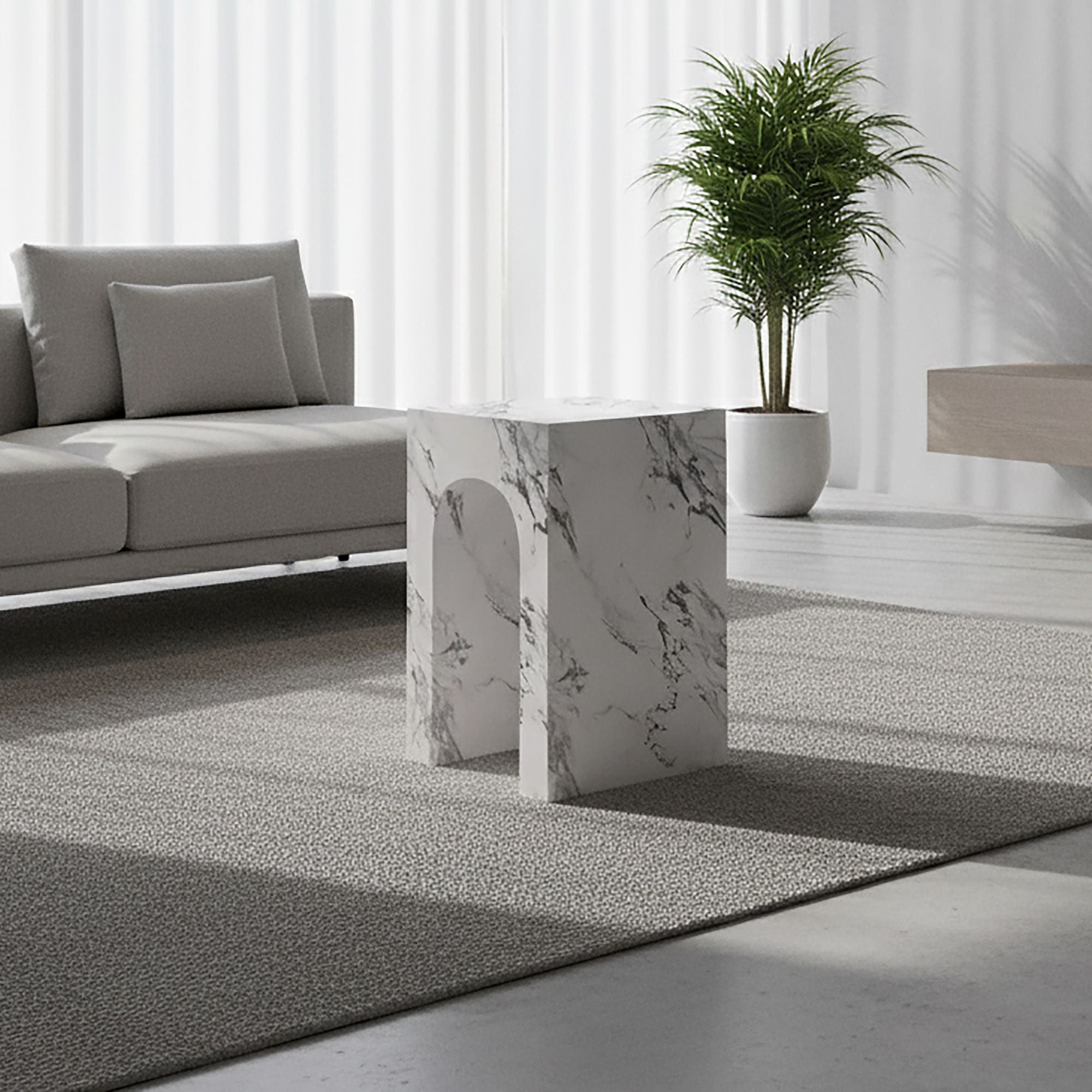 Atticus Square Accent Table