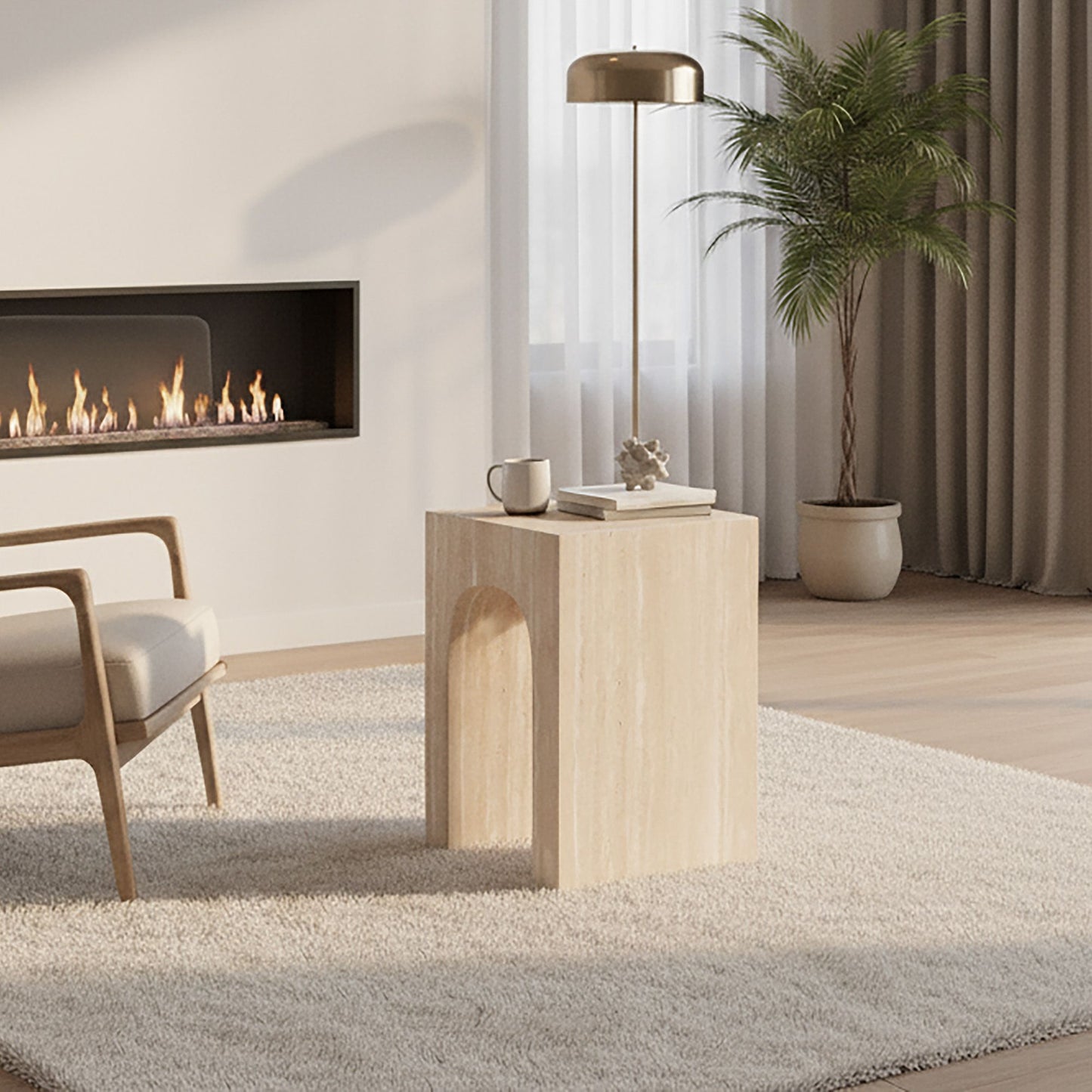 Atticus Square Accent Table