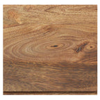 Ojas Accent Table in Natural Burnt and Black