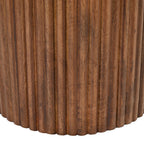 Jilsa Accent Table in Walnut and White