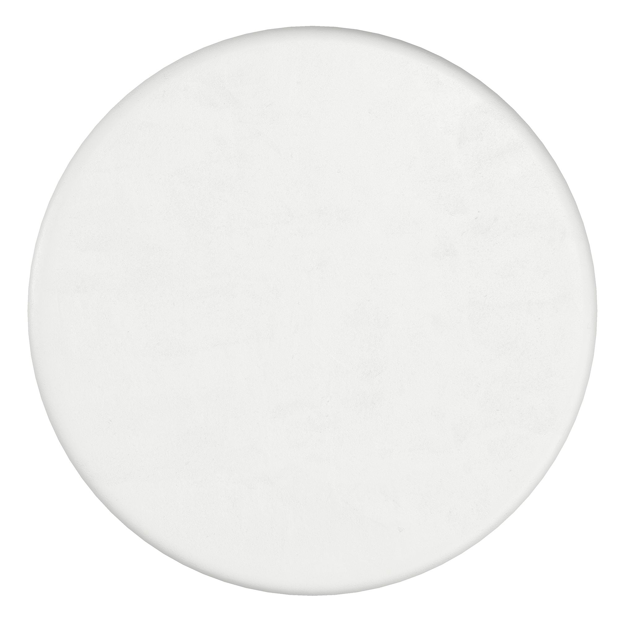 Galio Round Accent Table in White