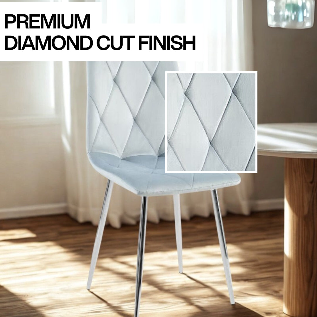 Delhi Modern Velvet Dining Chair