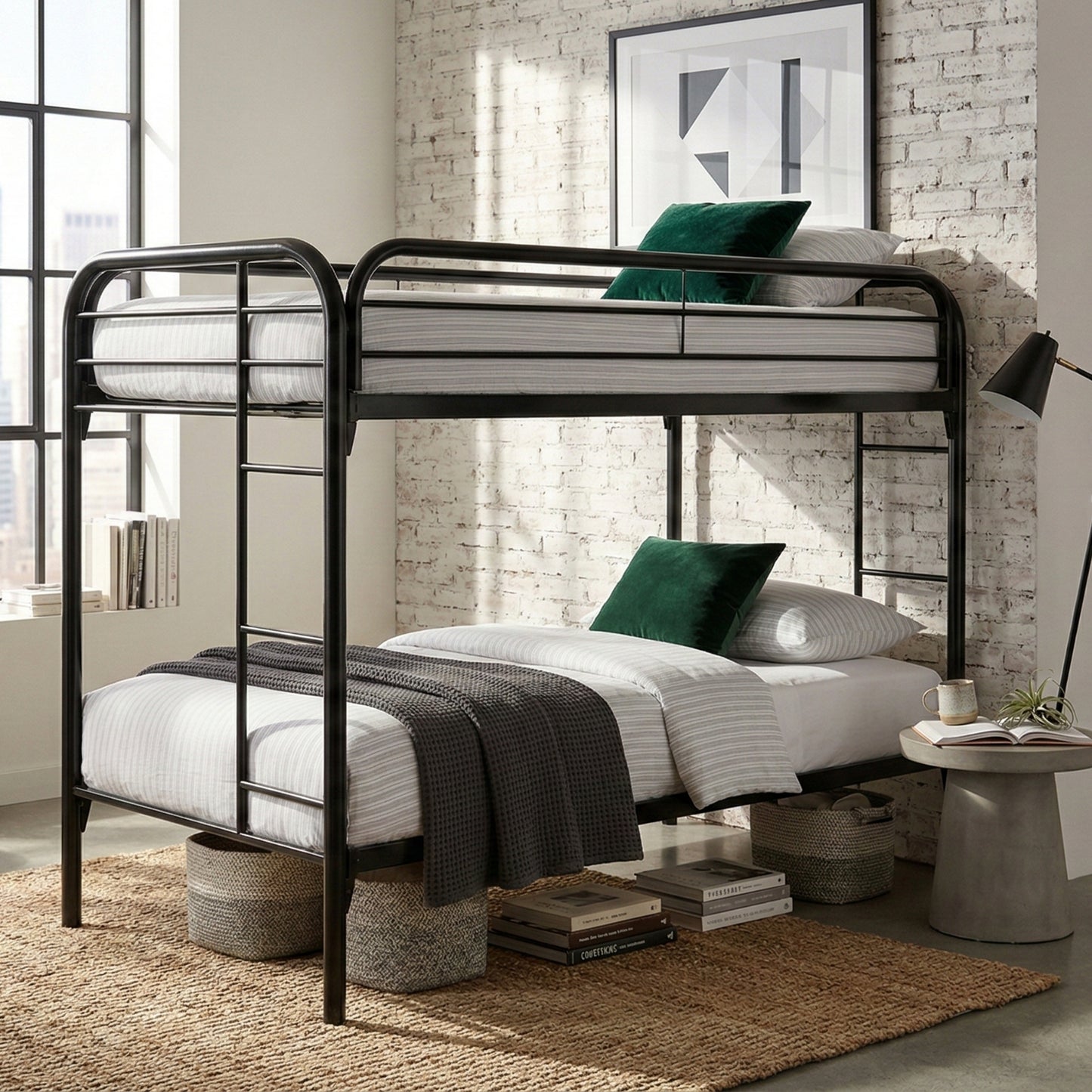 Metal Bunk Bed Single/Single