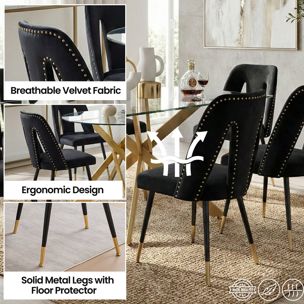 CLEO Dining Chair Set of 1