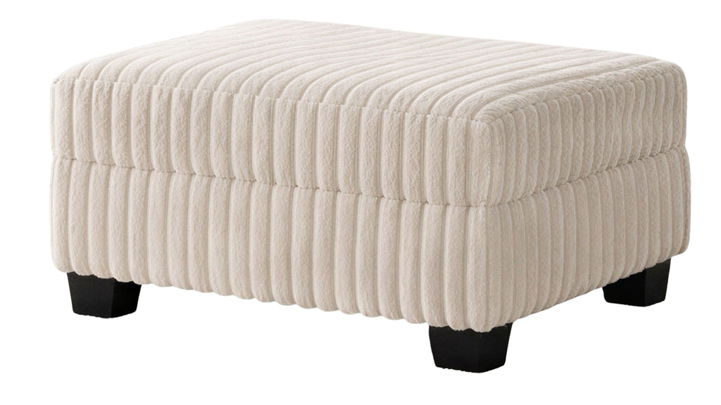 CANAPÉ D'ANGLE EVA AVEC POUF DE RANGEMENT