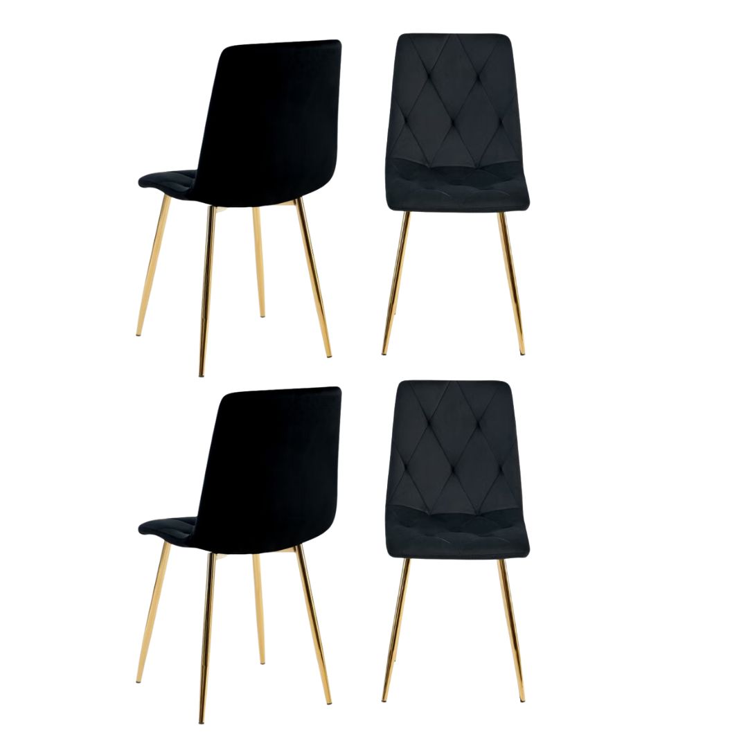 SWORD GOLD DINING SET 5PC