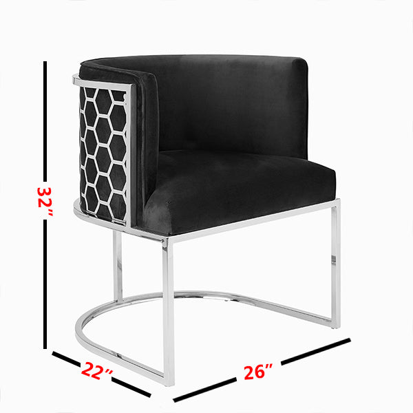 Honeycomb Accent Chair