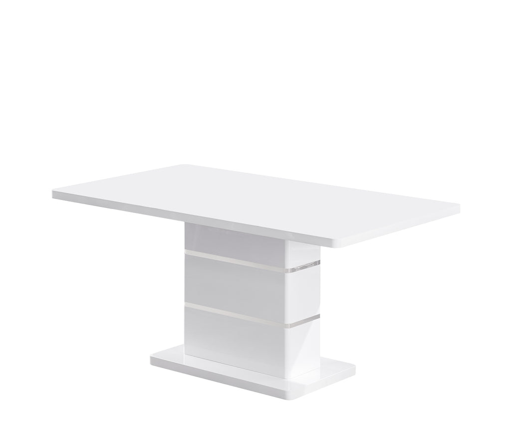 Magnus Dining Table  Modern High-Gloss Dining Table
