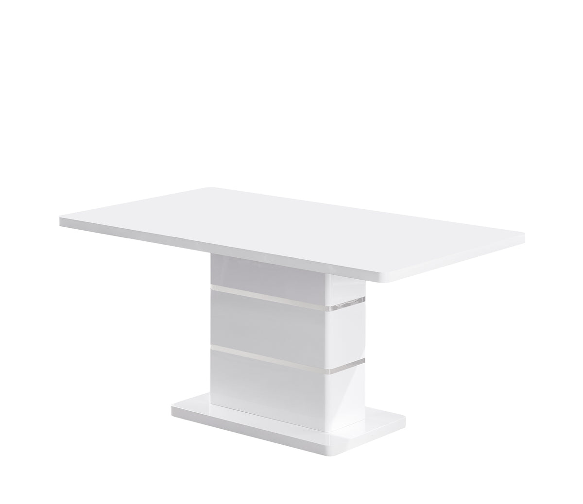 Magnus Dining Table  Modern High-Gloss Dining Table