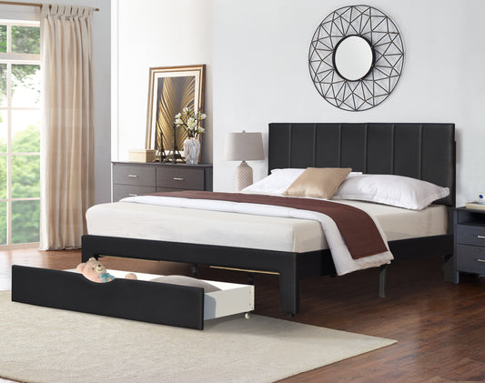 Miami Bed with Storage Drawer