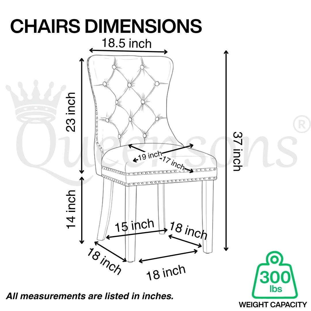 NINJA TABLE WITH 6 MADRID CHAIRS