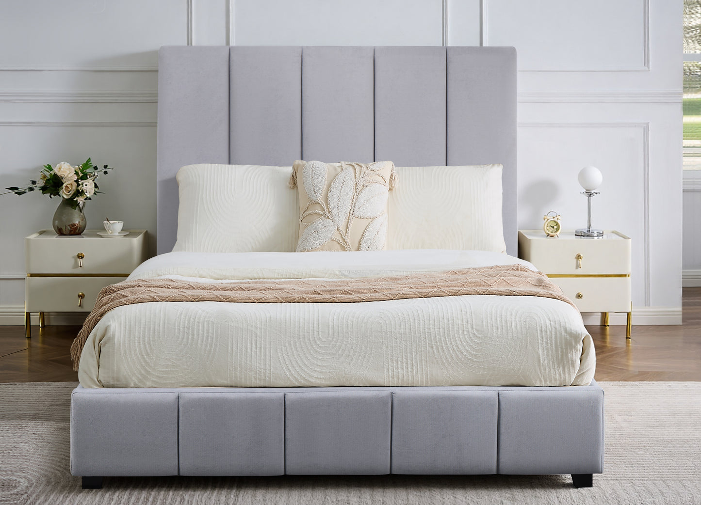 NEW Frankfurt Vegan Leather Bed With Lift Top Storage Queen