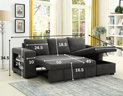 Pulsar Sectional Bed