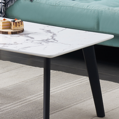 Ninja Coffee Table with Faux Marble Top