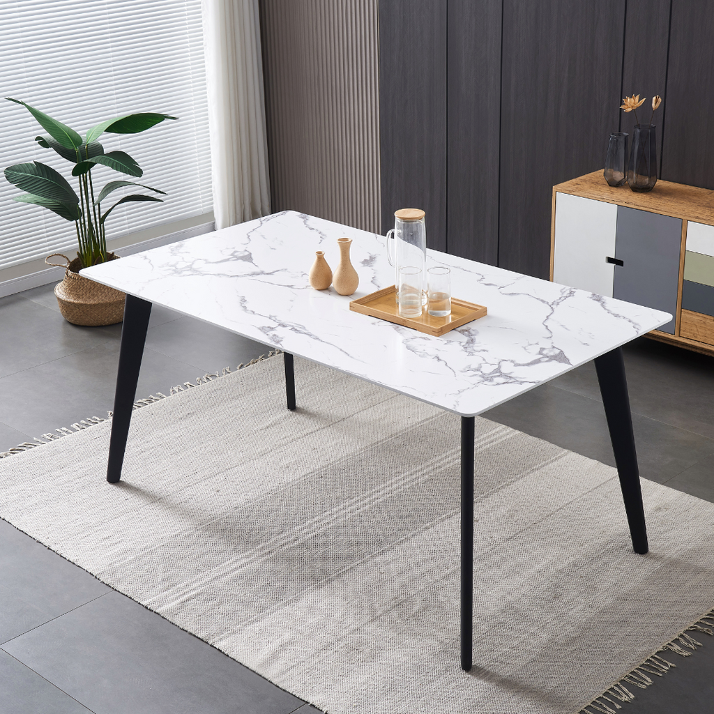 NINJA TABLE WITH 6 MADRID CHAIRS