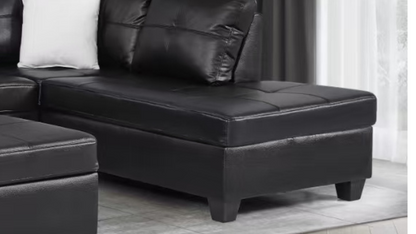 Gel University Sectional with Storage Ottoman (RHF)