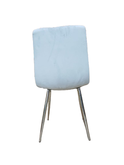 Delhi White Gold Dining Chair