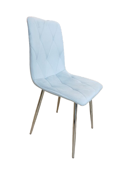Delhi White Gold Dining Chair