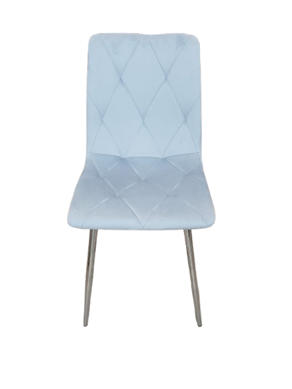 Delhi White Gold Dining Chair