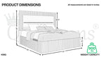 ZURICH BEDROOM SET WITH AMBIENT LIGHTING