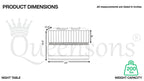 MURICH BEDROOM SET WITH AMBIENT LIGHTING