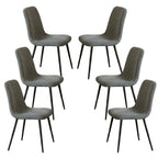 CORDUROY DINING CHAIRS SET OF 6