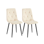 Delhi Modern Velvet Dining Chair