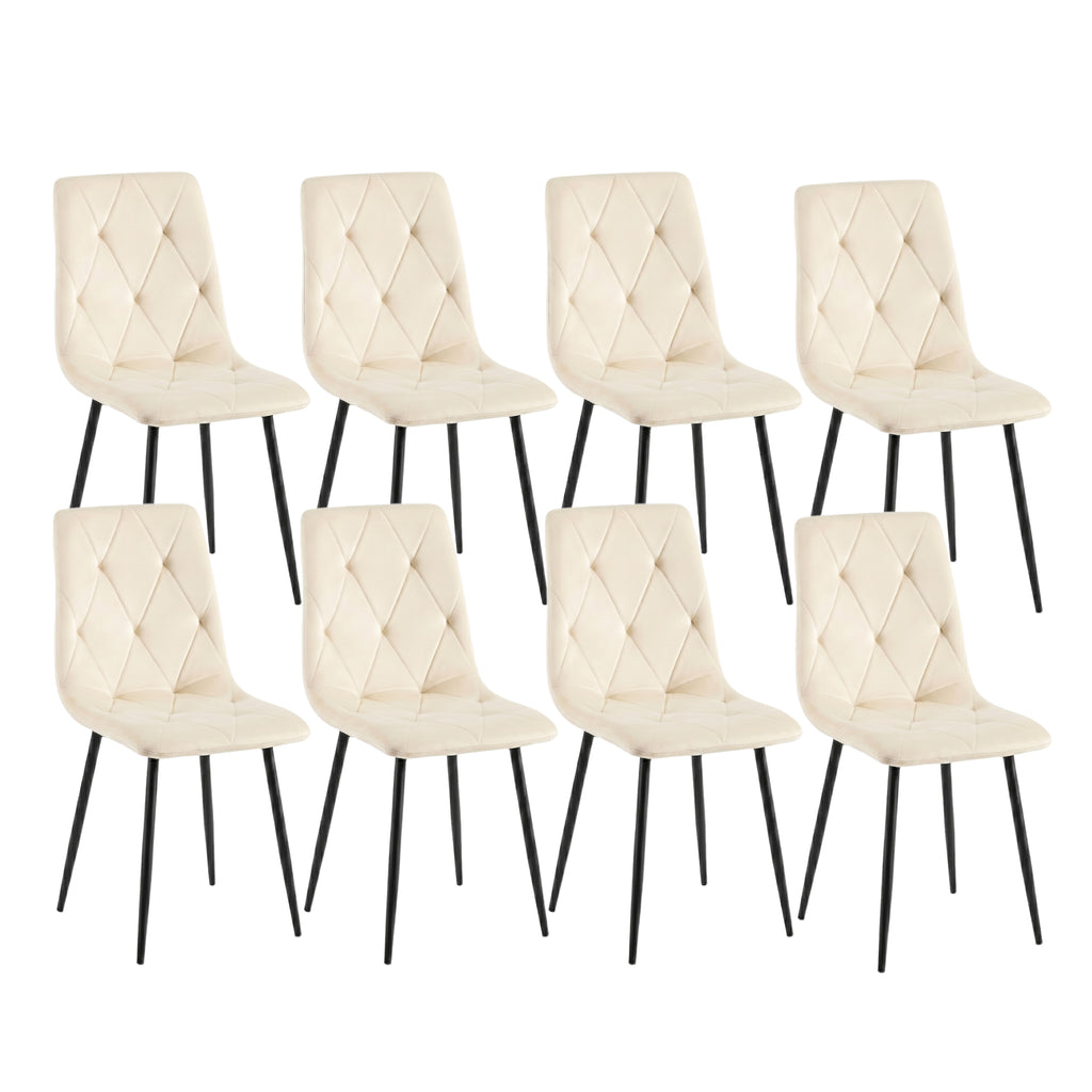 Delhi Modern Velvet Dining Chair