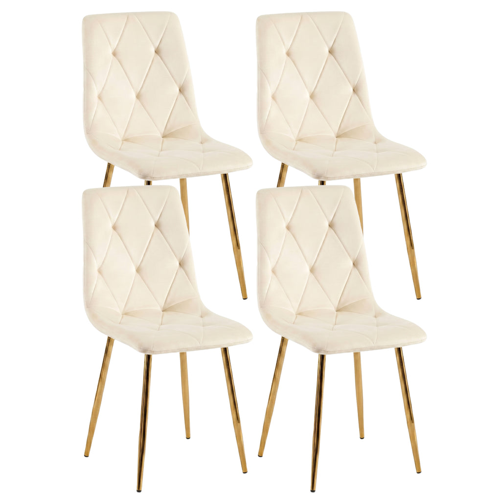 Delhi Modern Velvet Dining Chair