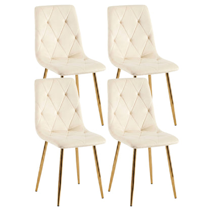 Delhi Modern Velvet Dining Chair