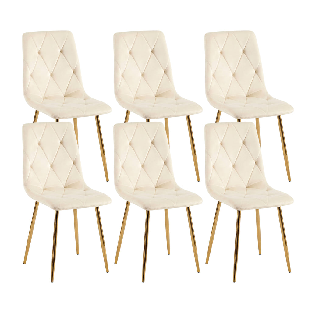 Delhi Modern Velvet Dining Chair