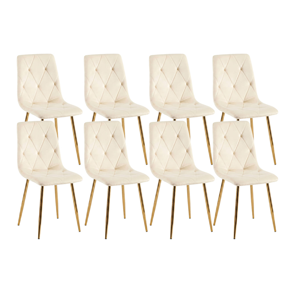Delhi Modern Velvet Dining Chair