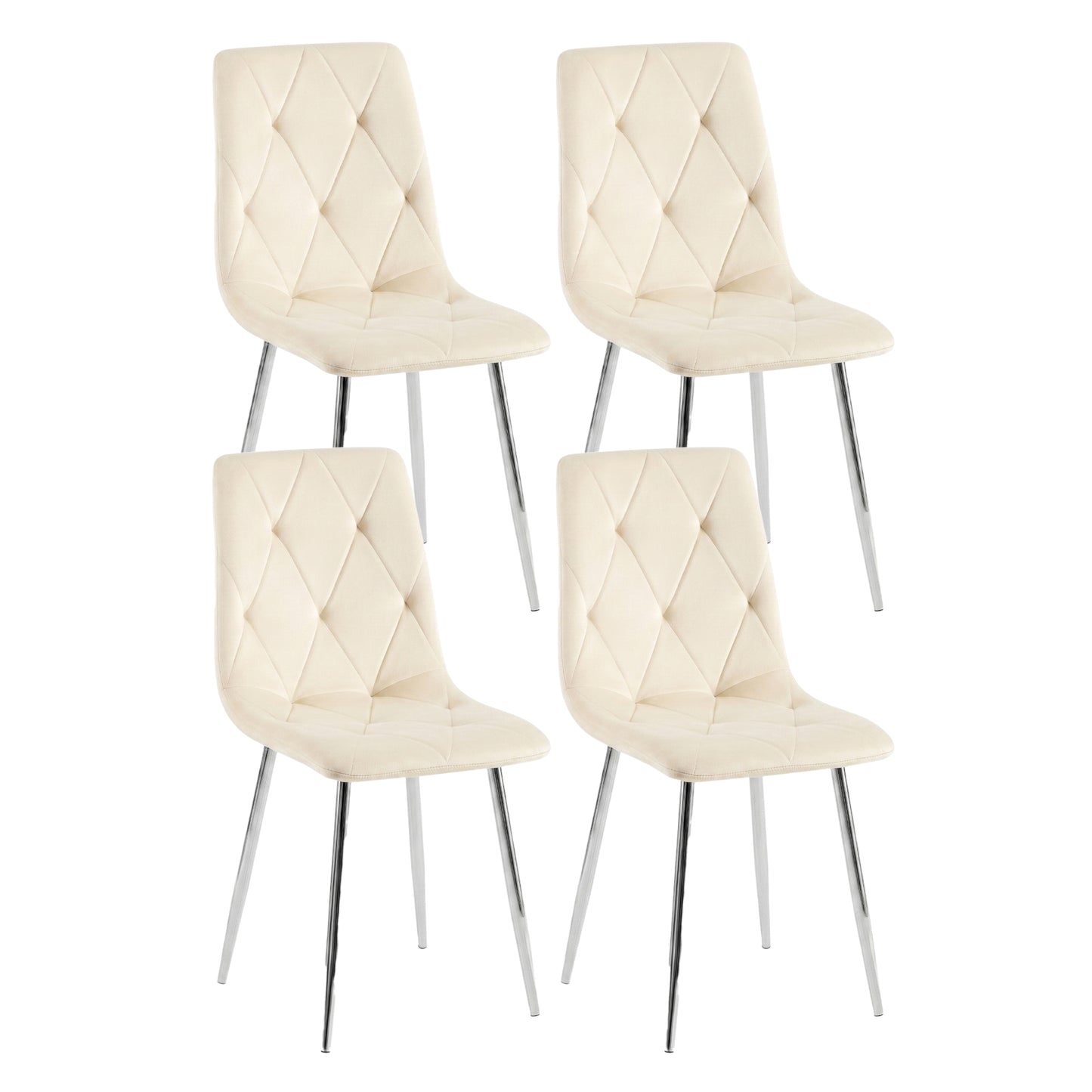 Delhi Modern Velvet Dining Chair