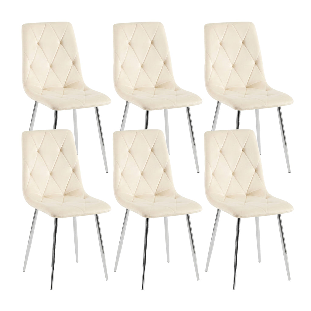 Delhi Modern Velvet Dining Chair