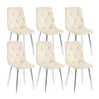 Delhi Modern Velvet Dining Chair