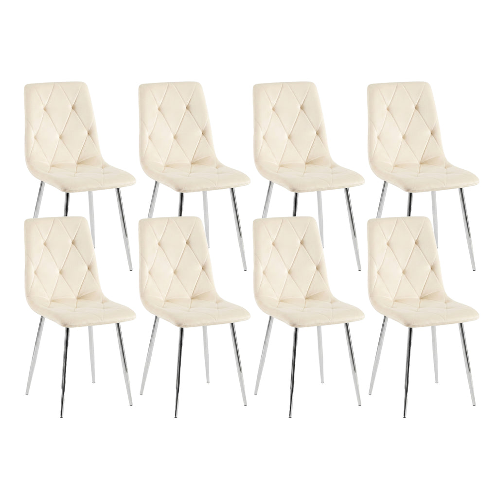 Delhi Modern Velvet Dining Chair