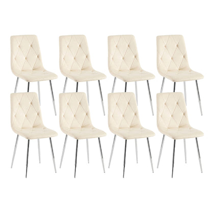 Delhi Modern Velvet Dining Chair